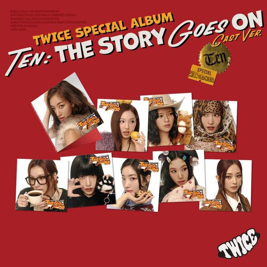 TWICE / TEN: The Story Goes On(Cast Ver.) (Random delivery)